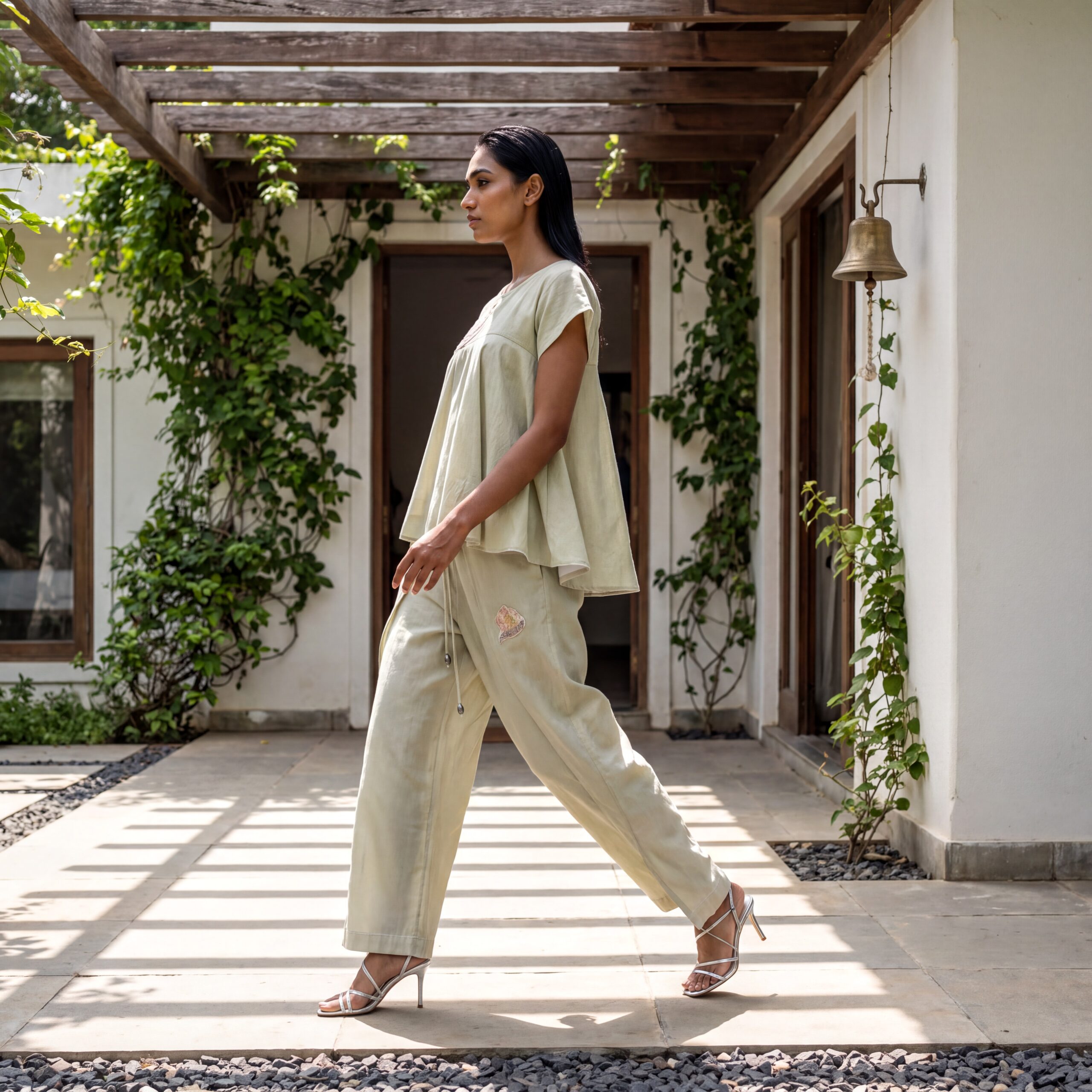 leaf box peplum set