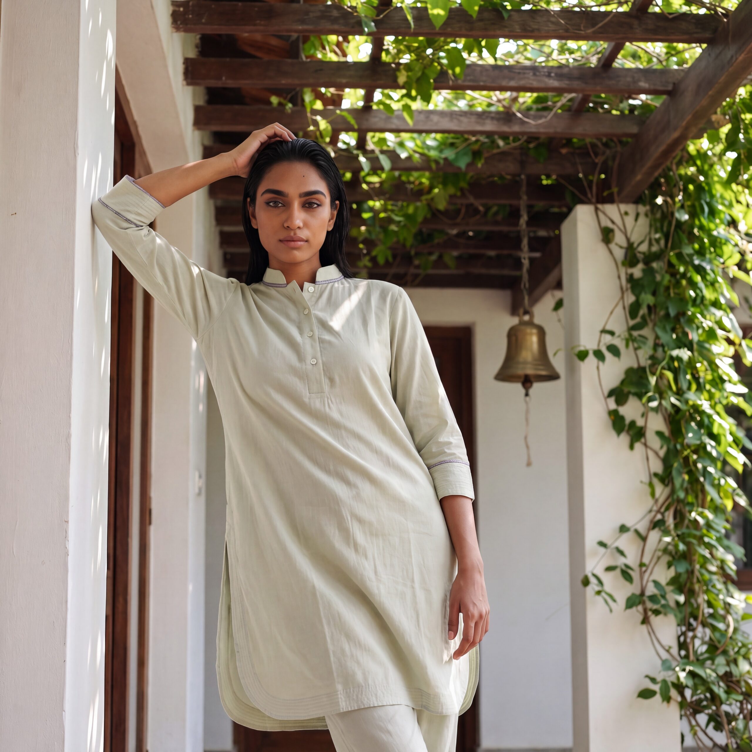 mint classic kurta set 1