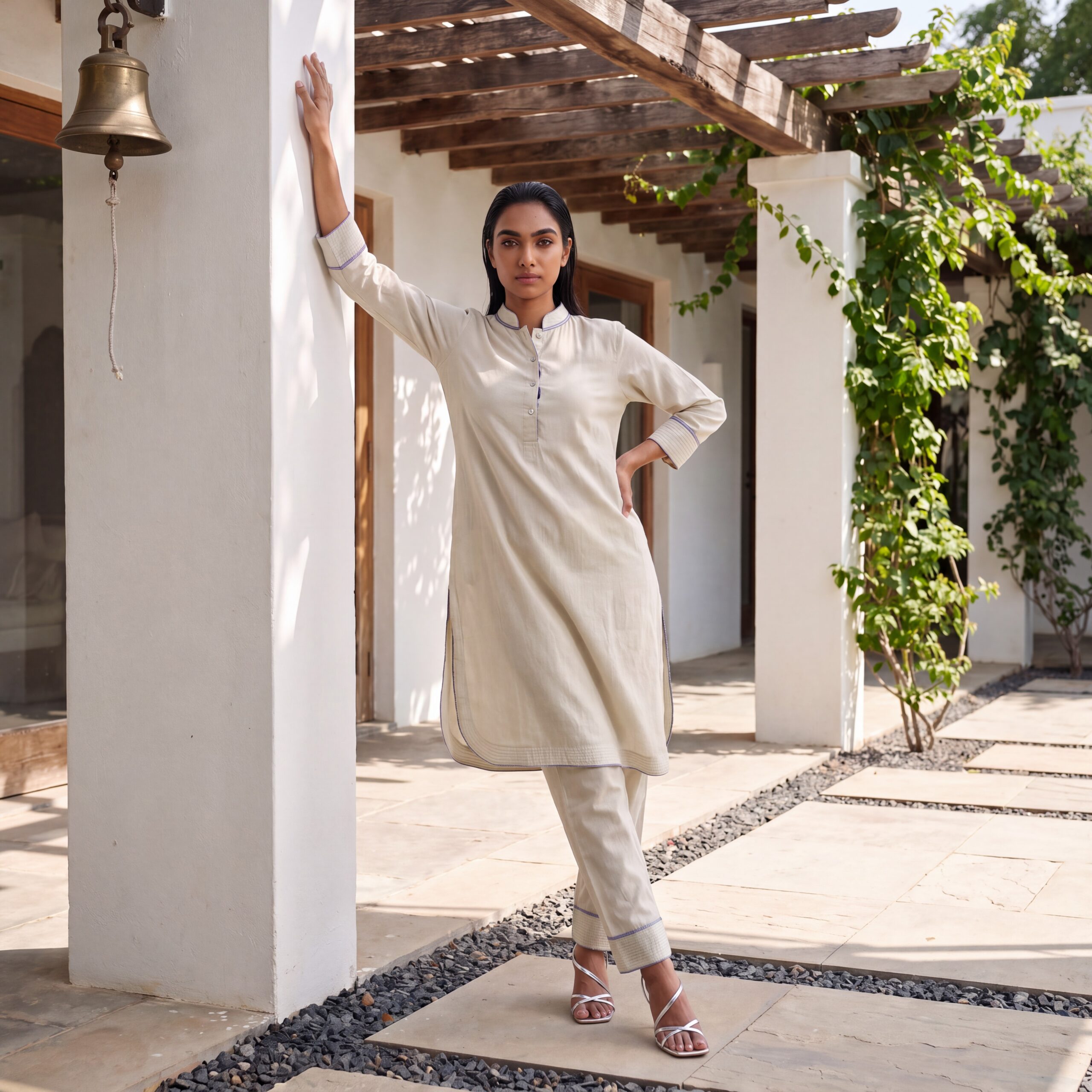 mint classic kurta set 2